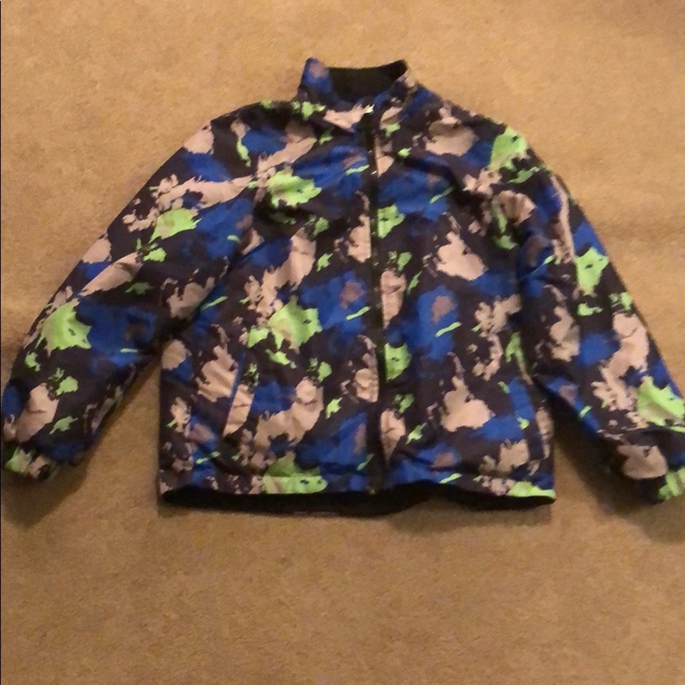 Boy’s Blue/Green/Black Reversible F.O.G. Jacket